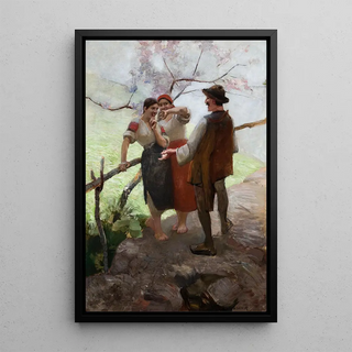 Wacaw Szymanowski - Hutsuls in Conversation.webp