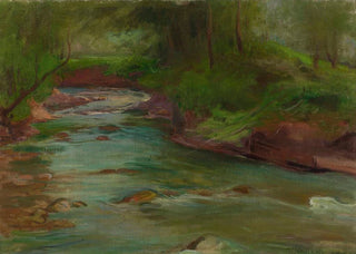 Wadysaw lewiski - Mountain stream in the Tatra Mountains below Mt Nosal.webp