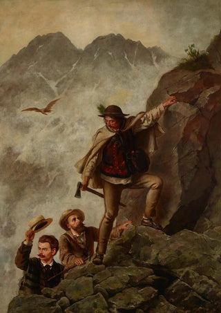 Walery EljaszRadzikowski - Guide and Tourists in the Tatra Mountains.webp
