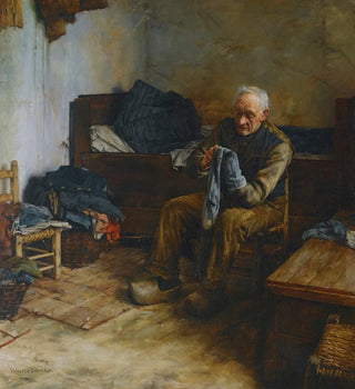 A Flemish Peasant - Walter Langley