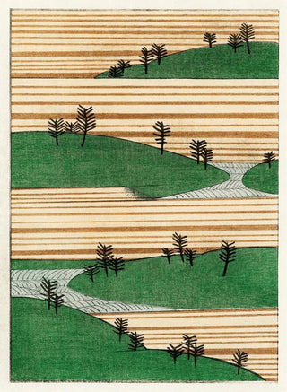 Watanabe Seitei - Landscape illustration.webp