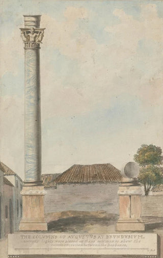 Willey Reveley - The Columns of Augustus at Brundisium.webp