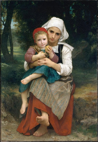William Bouguereau - Breton Brother and Sister.webp