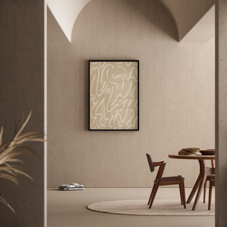 Bohemian Poster - Beige Daydream