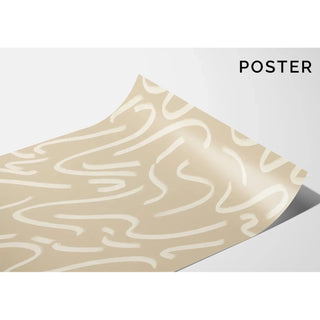 Bohemian Poster - Beige Daydream