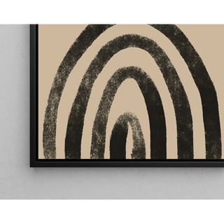 Bohème Echoes - Abstract Minimalist Poster