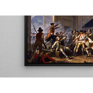 de tableau historique - L’affaire de Nancy de Jean-Joseph Weerts | Reproduction Tableau Décoration murale affiche copie