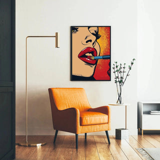 Pop Art Painting - Lipstick | Art print Wall Decoration Painting Poster Copy