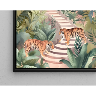 Tigers and Temple Poster