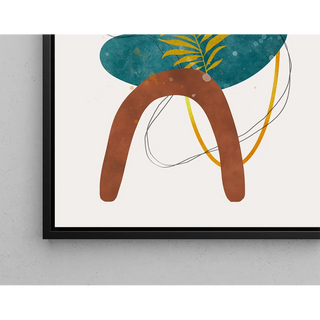 Bohemian Eclipse Botanical Poster