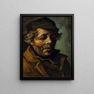 Peasant Head - Vincent Van Gogh | Art print Painting Wall decoration poster copy
