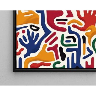 Pop Art Poster - Movement of the Hands
